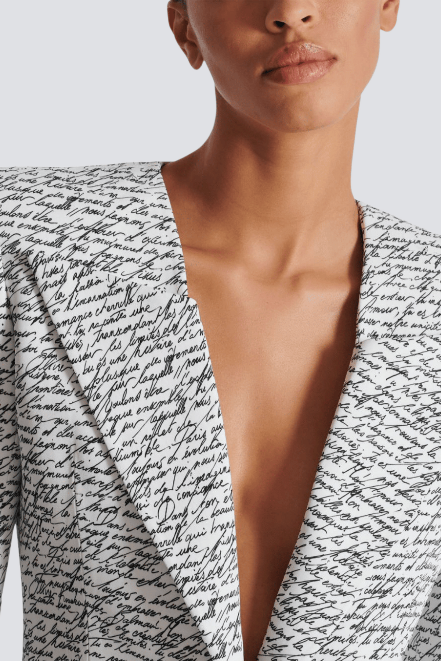 Faustine Print Blazer