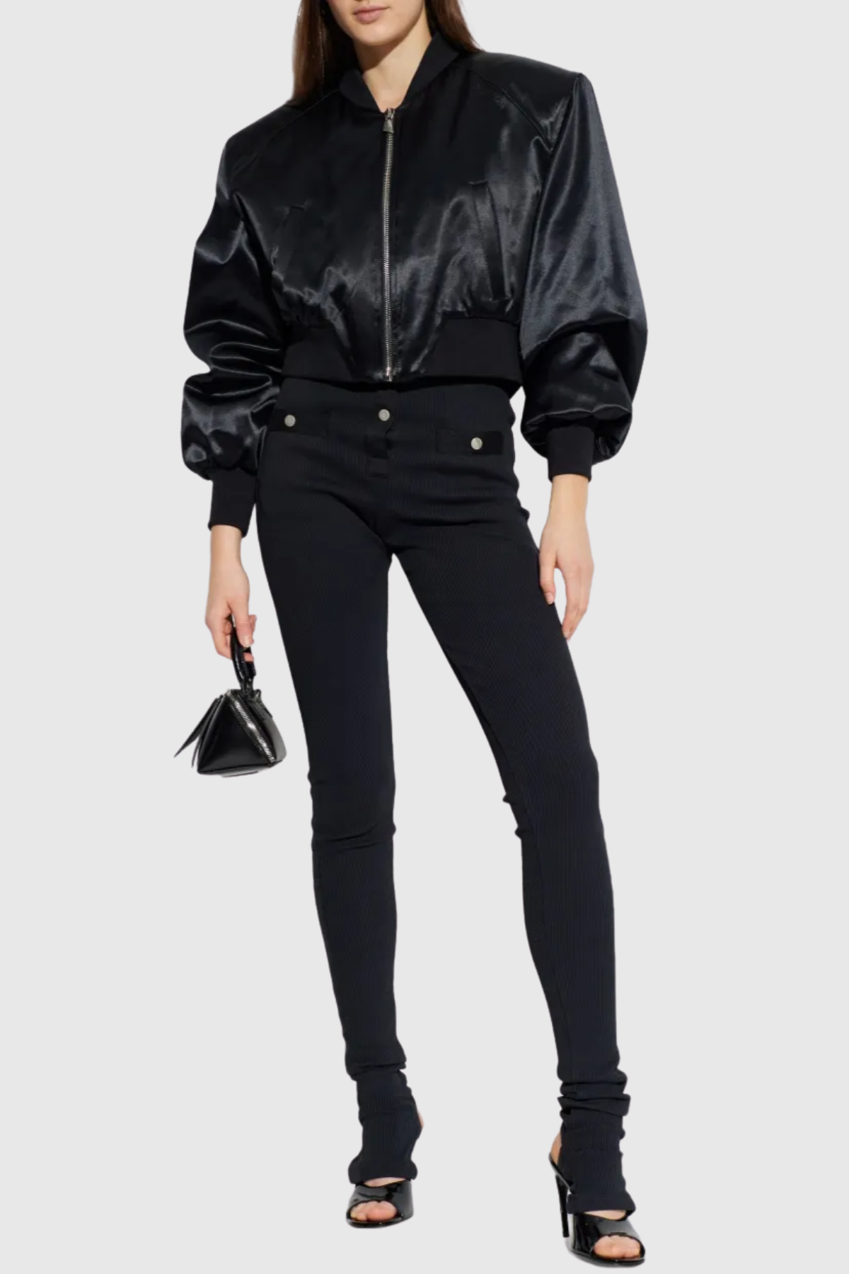 Nicya Buttoned Ribbed Trousers