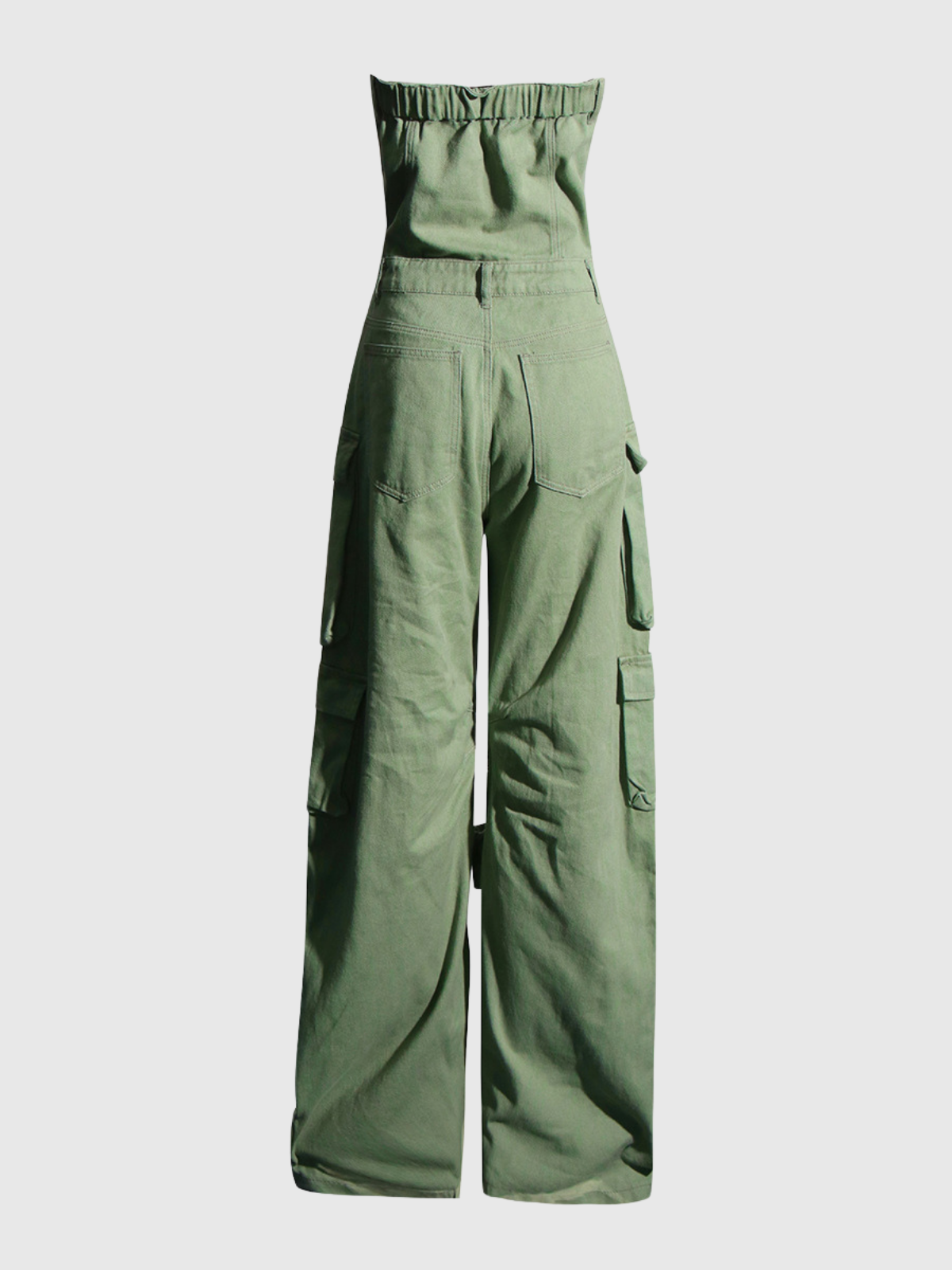Goldie Strapless Cargo Jumpsuit