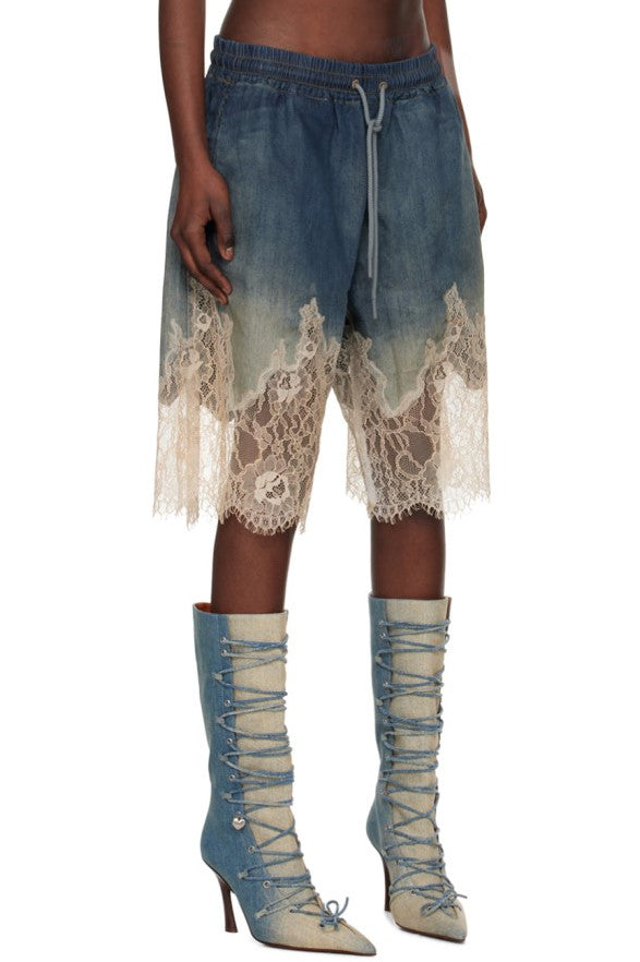 Hayley Lace Patchwork Shorts