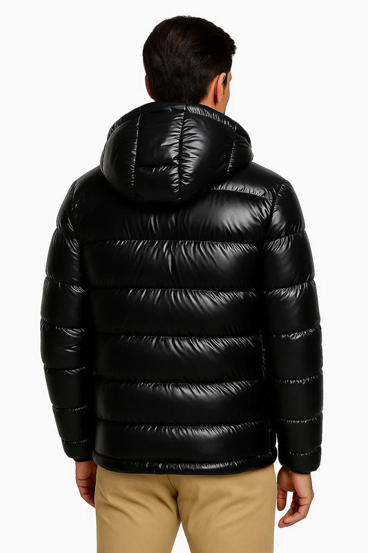 Winter Hooded Puffer Jacket | Lightweight Insulated Shell