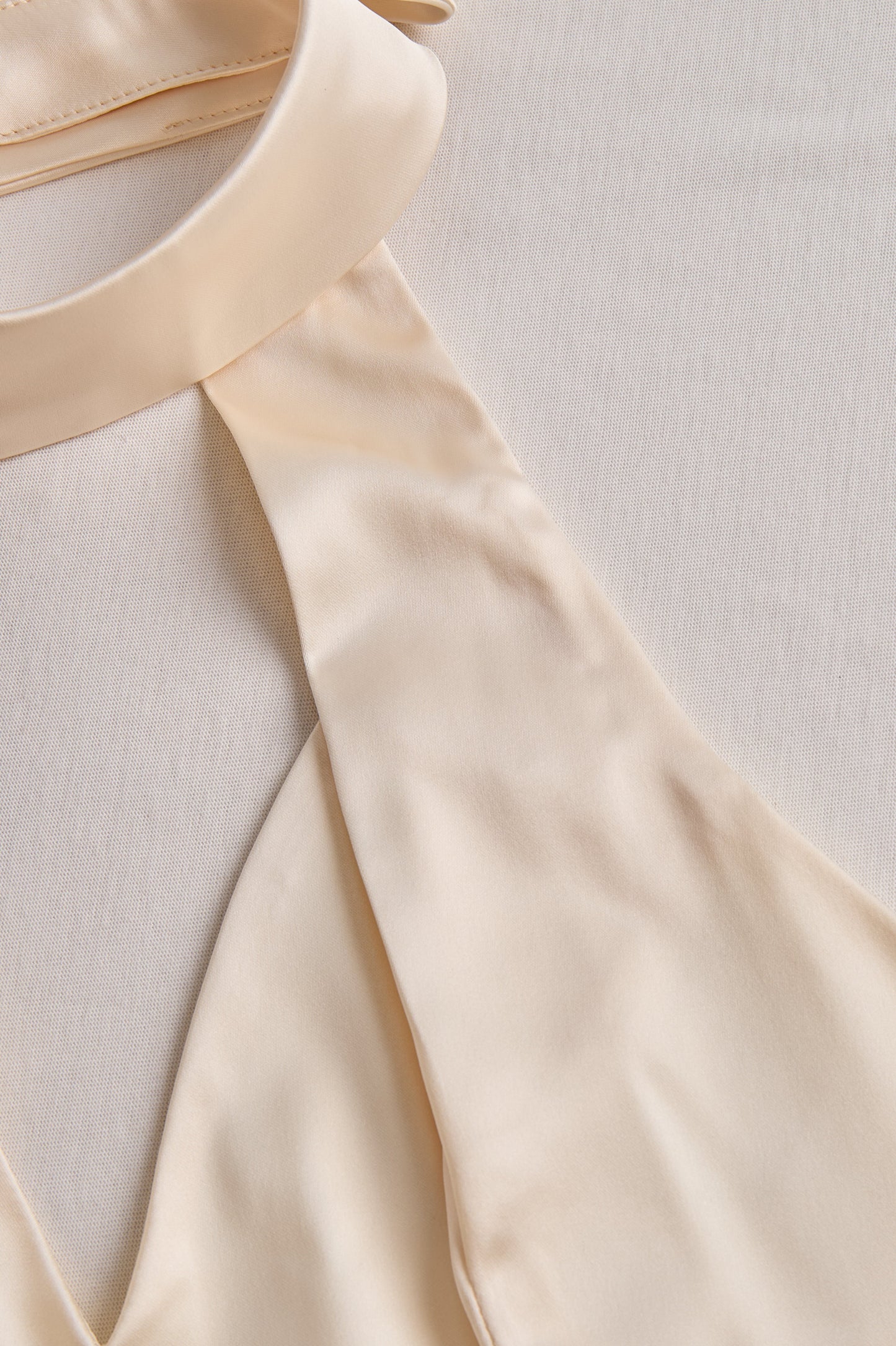 Stylish Satin Halter-Neck Mini Dress