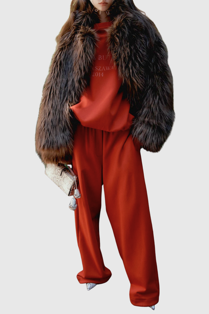 Ismaya Sweatpants - Red