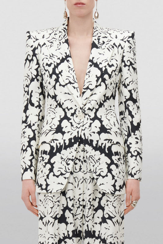Isolde Print Single-Breasted Blazer Set