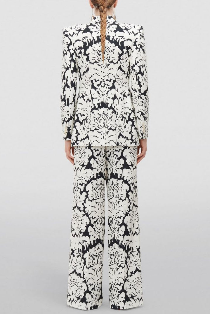 Isolde Print Single-Breasted Blazer Set