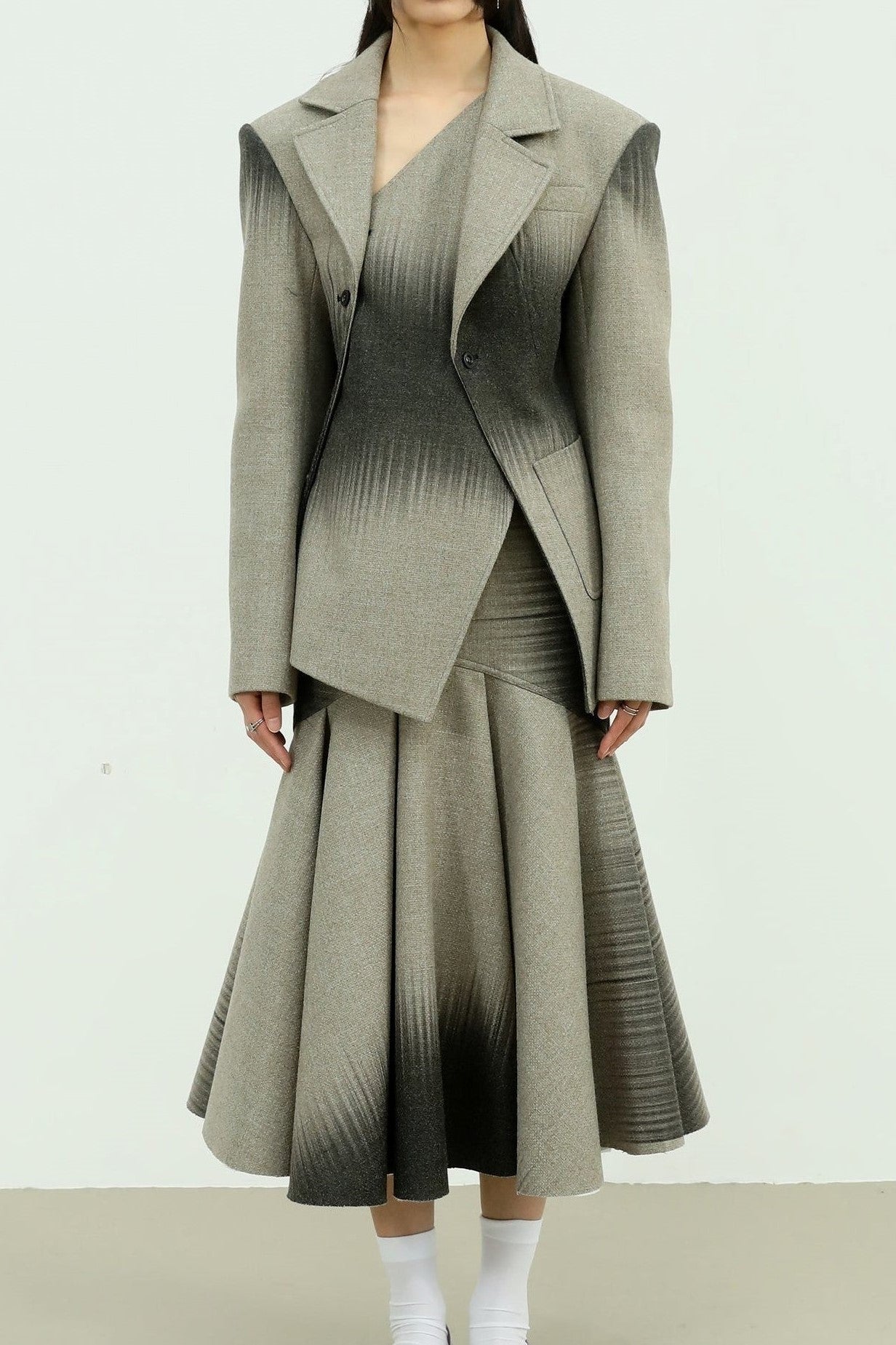 Juliana Printing Quilted Skirt