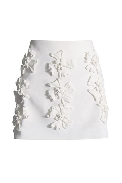 Juliete Floral Hollow See Through T-shirt