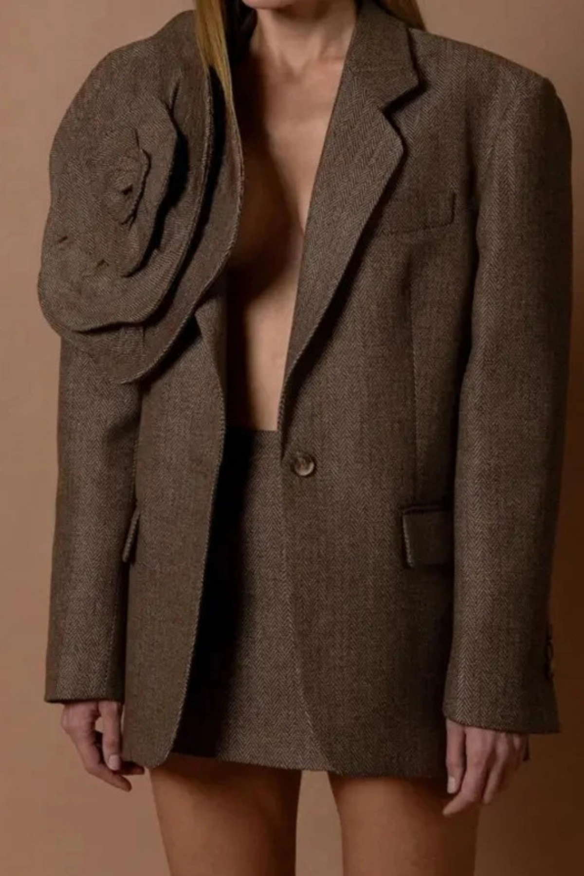 Laural Floral Embellished Blazer