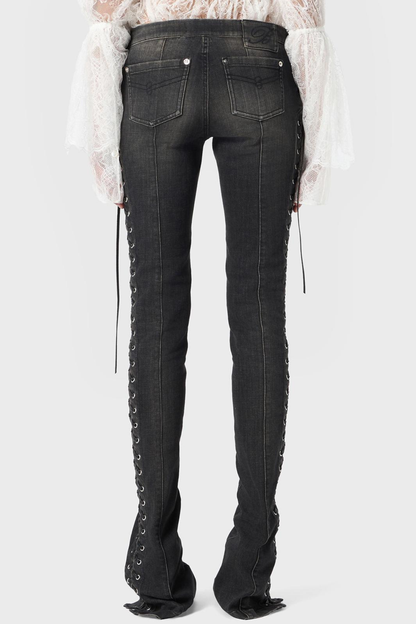 Lieda Lace Up Jeans