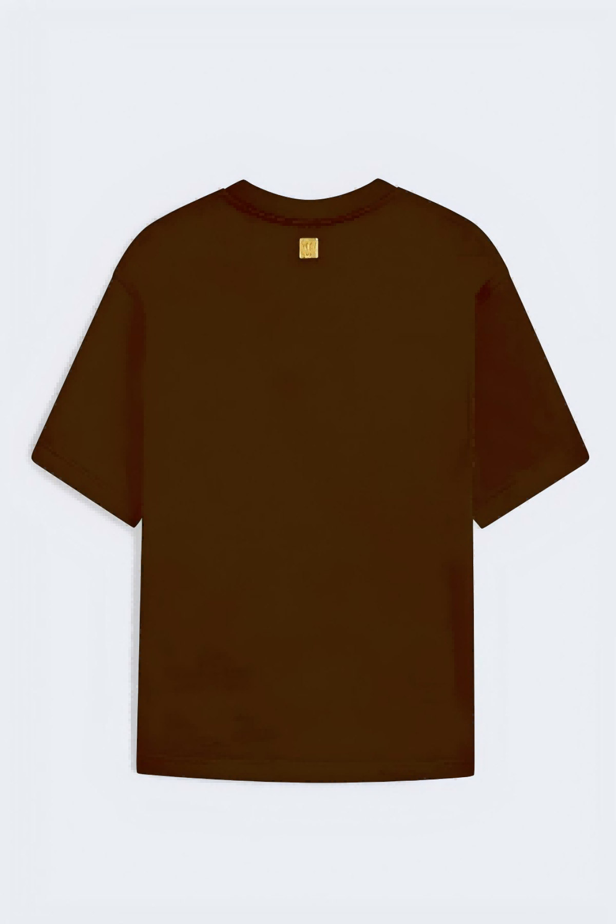 Marusa Keyhole Cutout T-shirt - Brown