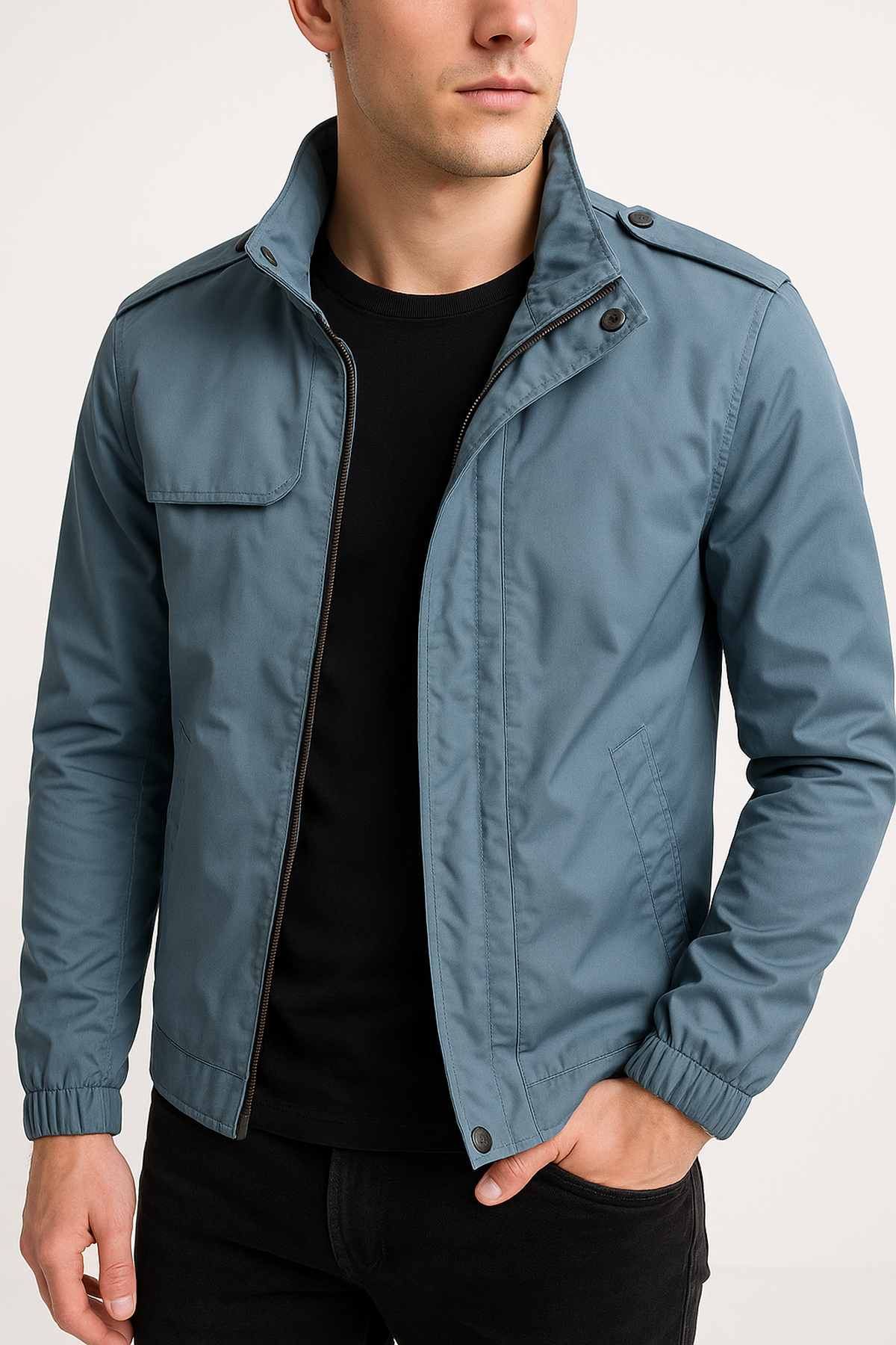 Lightweight Spring Jacket | Water-Repellent | Full Zip