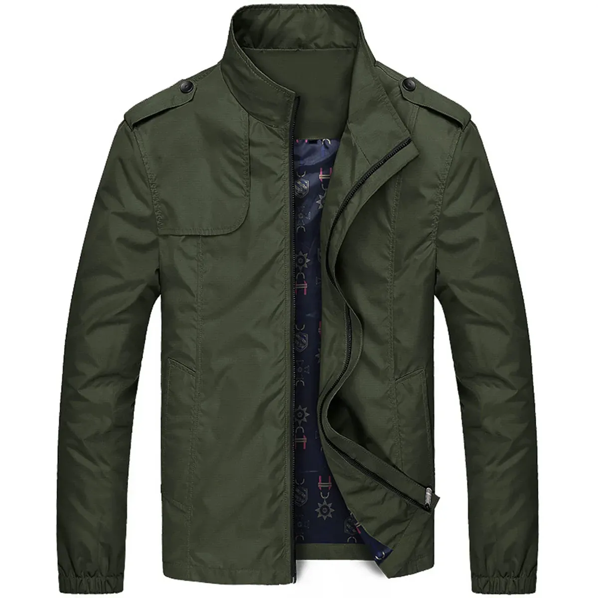 Lightweight Spring Jacket | Water-Repellent | Full Zip