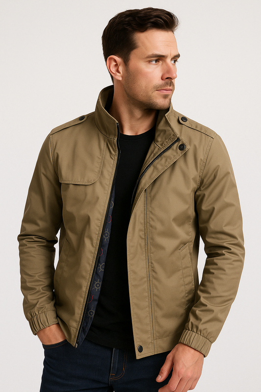 Lightweight Spring Jacket | Water-Repellent | Full Zip