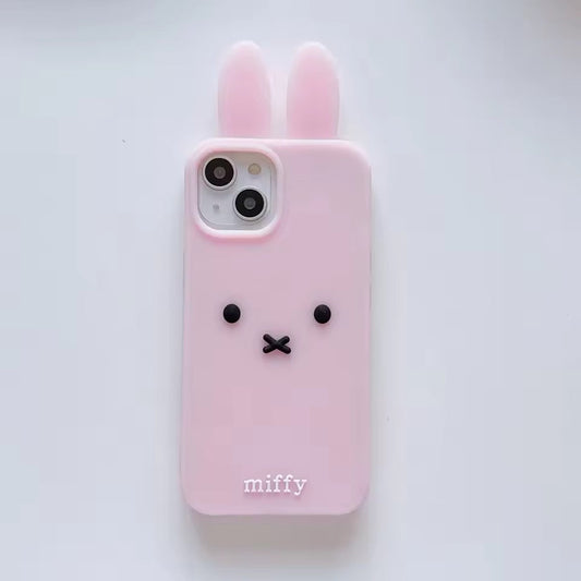 Miffy Bunny Ear iPhone Case