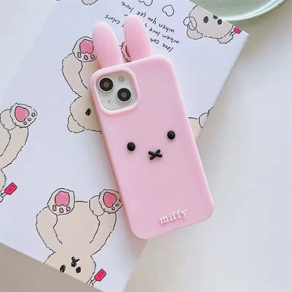 Miffy Bunny Ear iPhone Case