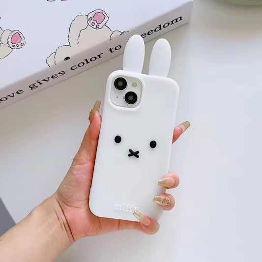 Miffy Bunny Ear iPhone Case