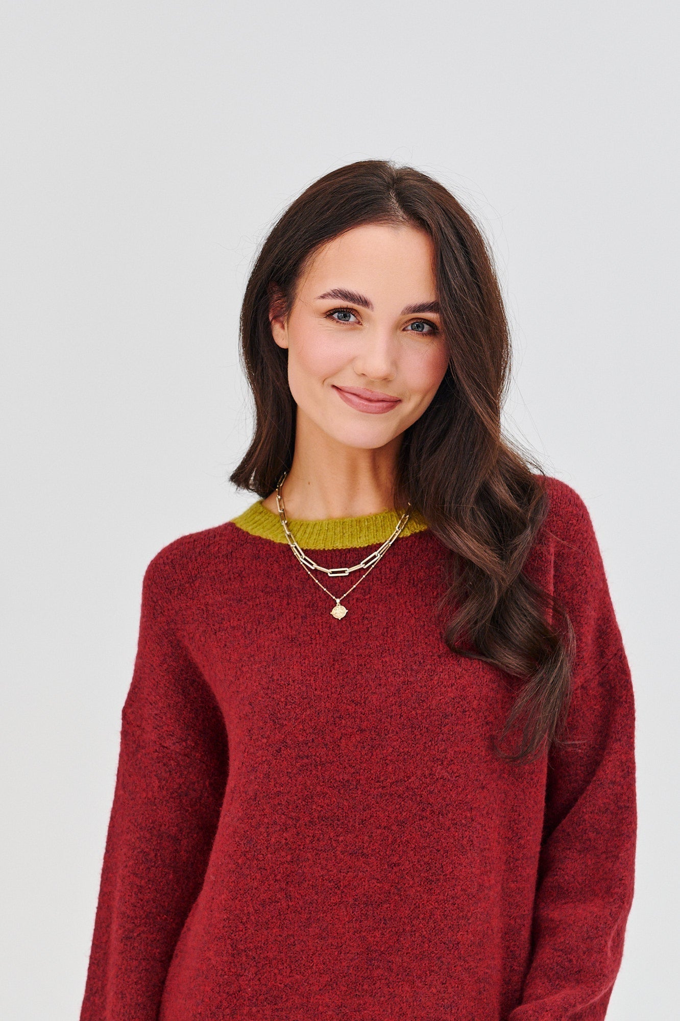 Knit Sweater Dress | Relaxed Fit | Soft Mid-Length Design