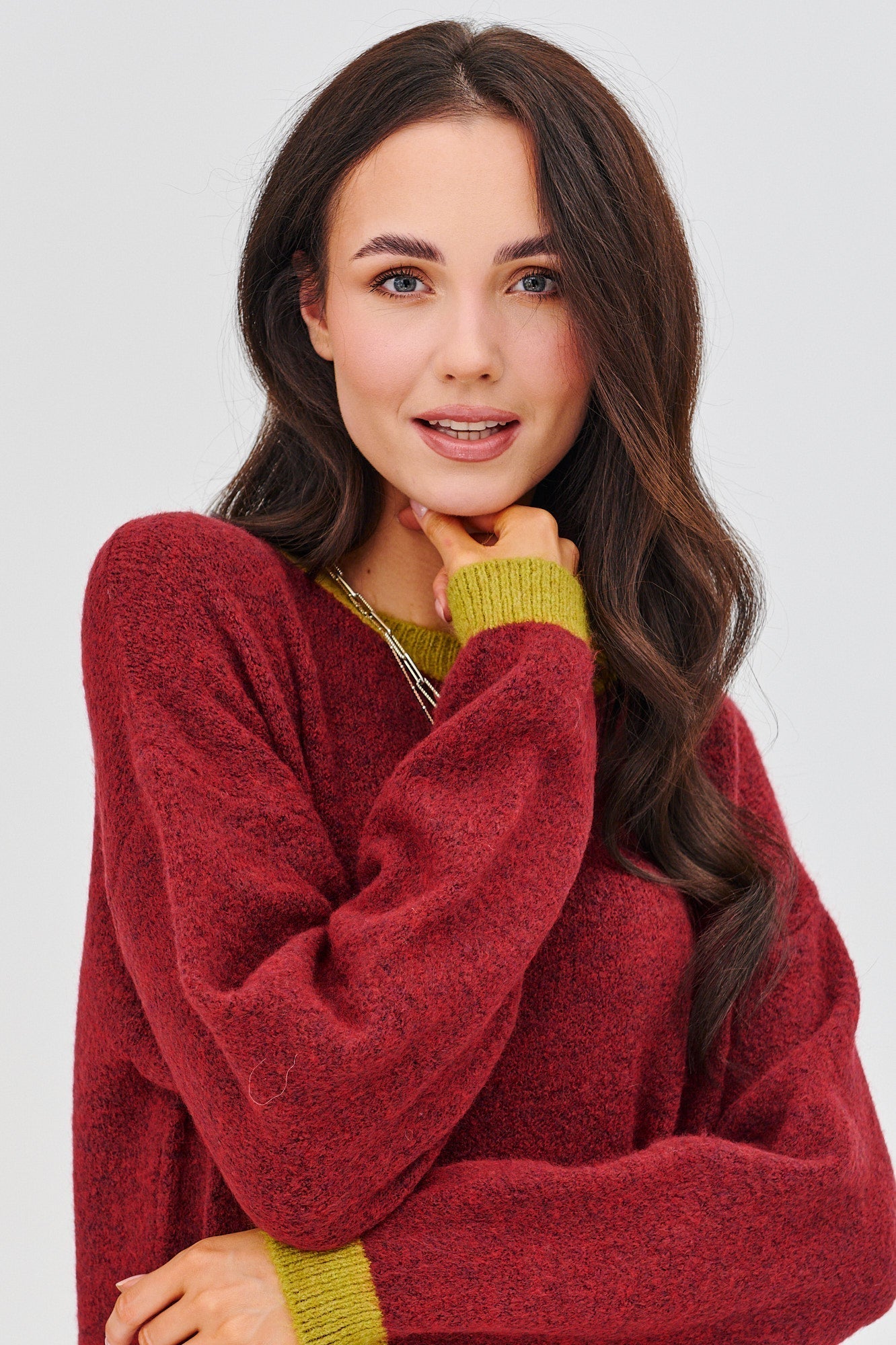 Knit Sweater Dress | Relaxed Fit | Soft Mid-Length Design