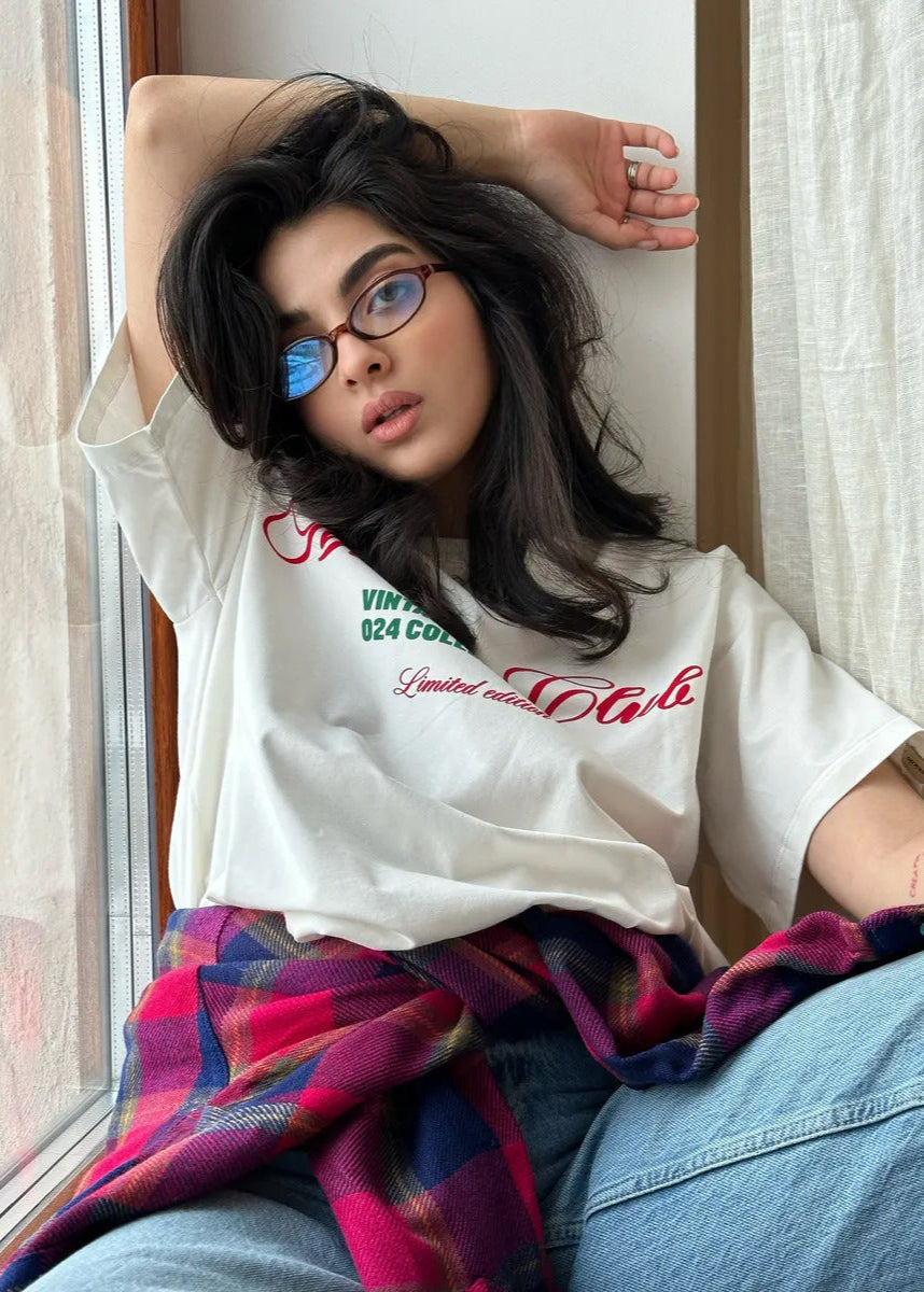 Miracolo Club Tee - Oversized Graphic Cotton T-Shirt