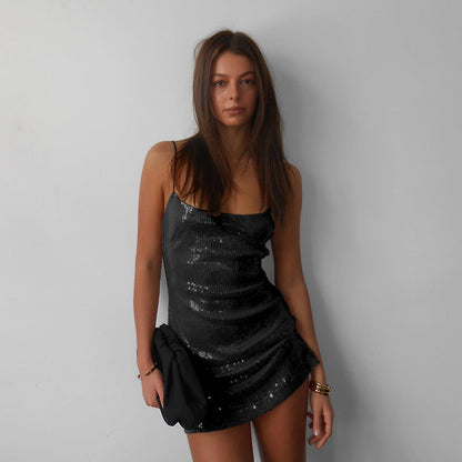 Party Sequin Suspender for