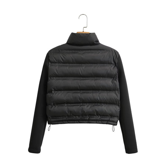 Short Puffer Jacket | Zip Closure | Cropped Fit