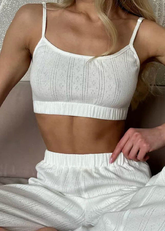 Knit Lounge Set with Camisole
