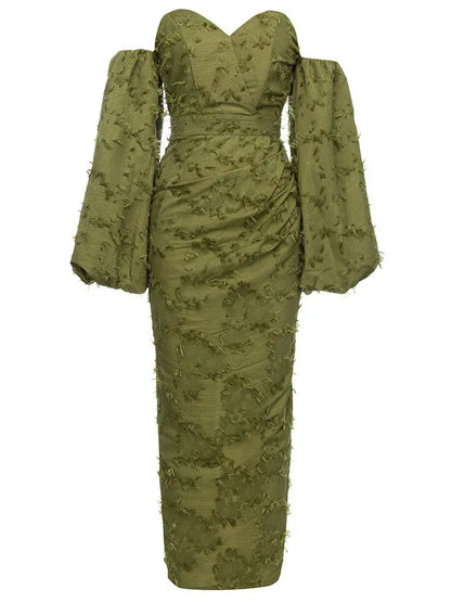 Sexy Strapless Long Evening Gown