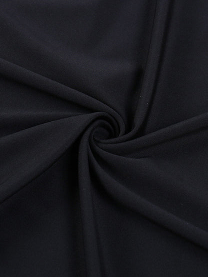 Square Neck Ruched Corset Fishtail Evening Maxi Dress