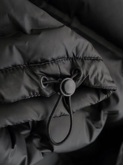 Short Puffer Jacket | Zip Closure | Cropped Fit