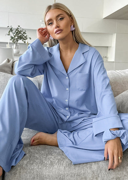 Sophia - Satin Wide-Leg Pajama Set