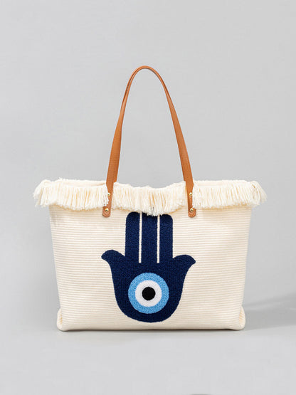 Embroidered Tote Bag