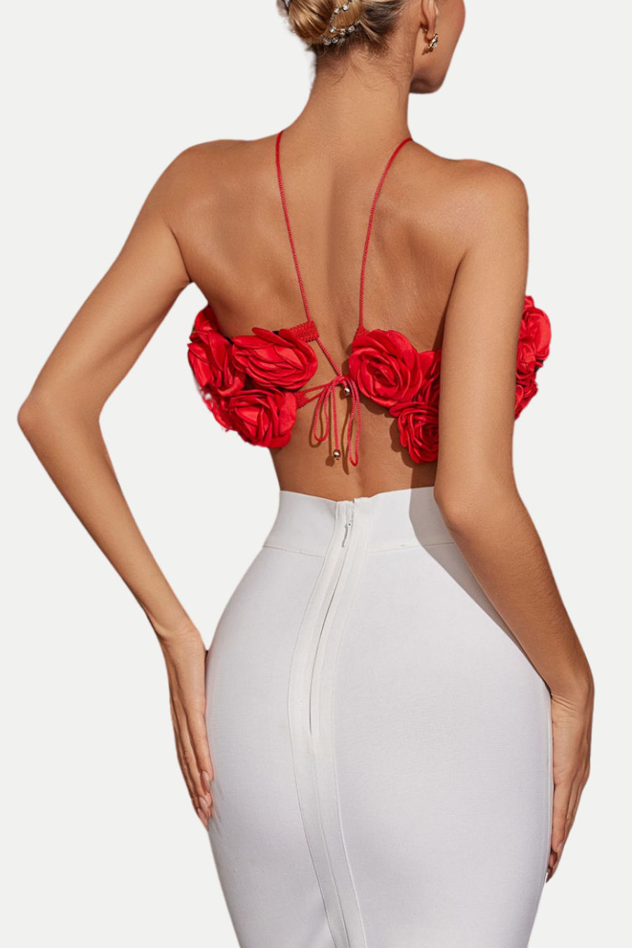 Oriole Floral Appliqué Top