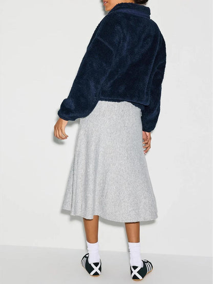 Blue Teddy Bear Graphic  Sweatshirt