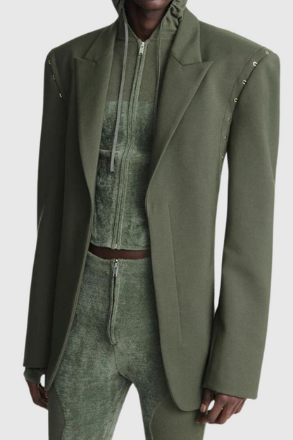 Rlynn Hook & Eye Blazer