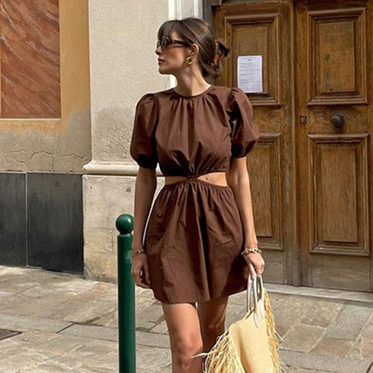 "Loudya" asymmetrical dress