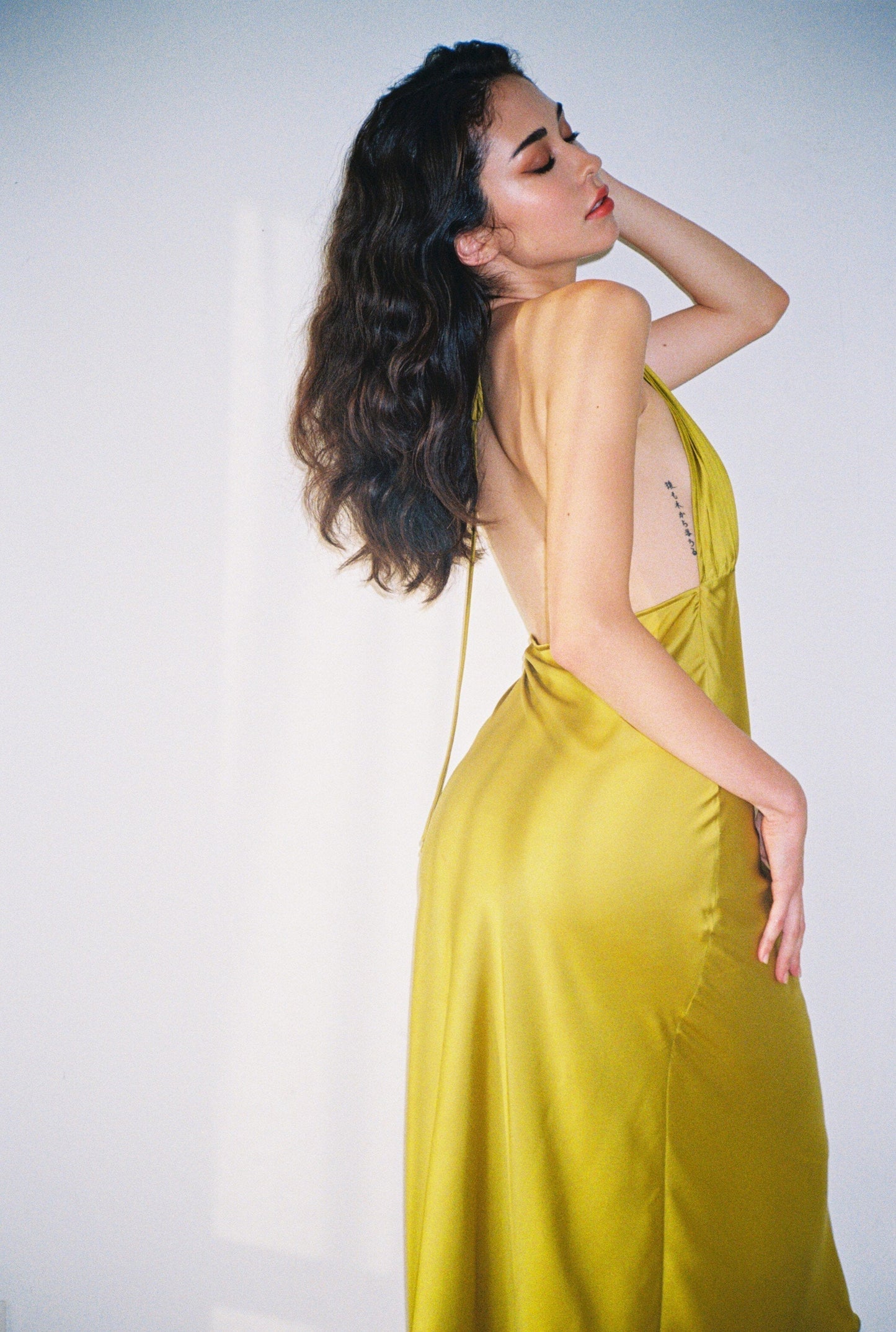 "Maryline" satin dress 4 colors