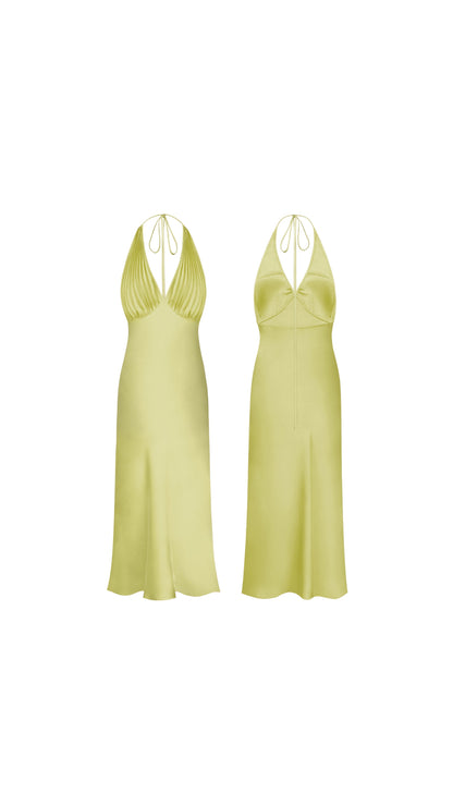 "Maryline" satin dress 4 colors