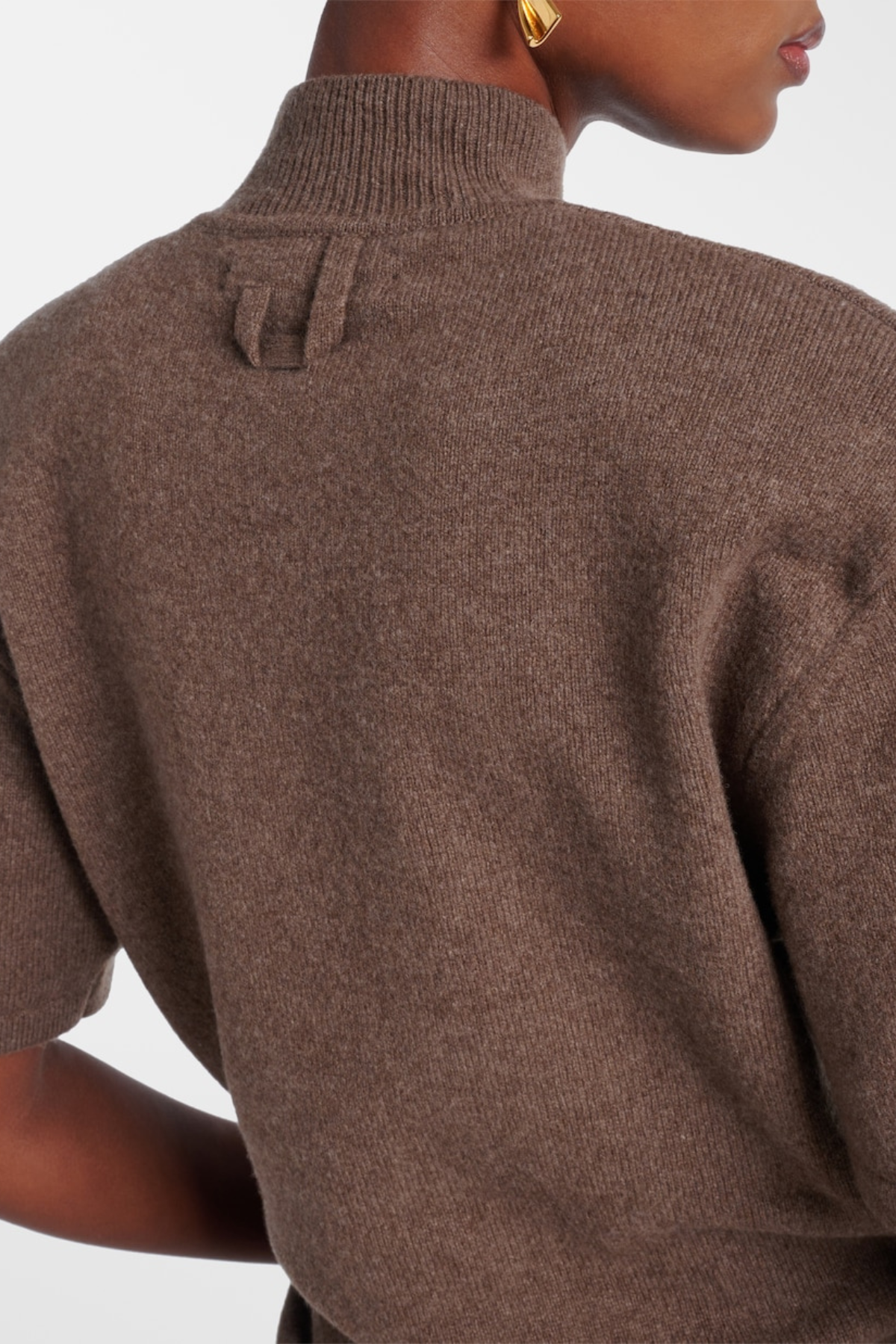 Rokuro Wool Sweater - Brown