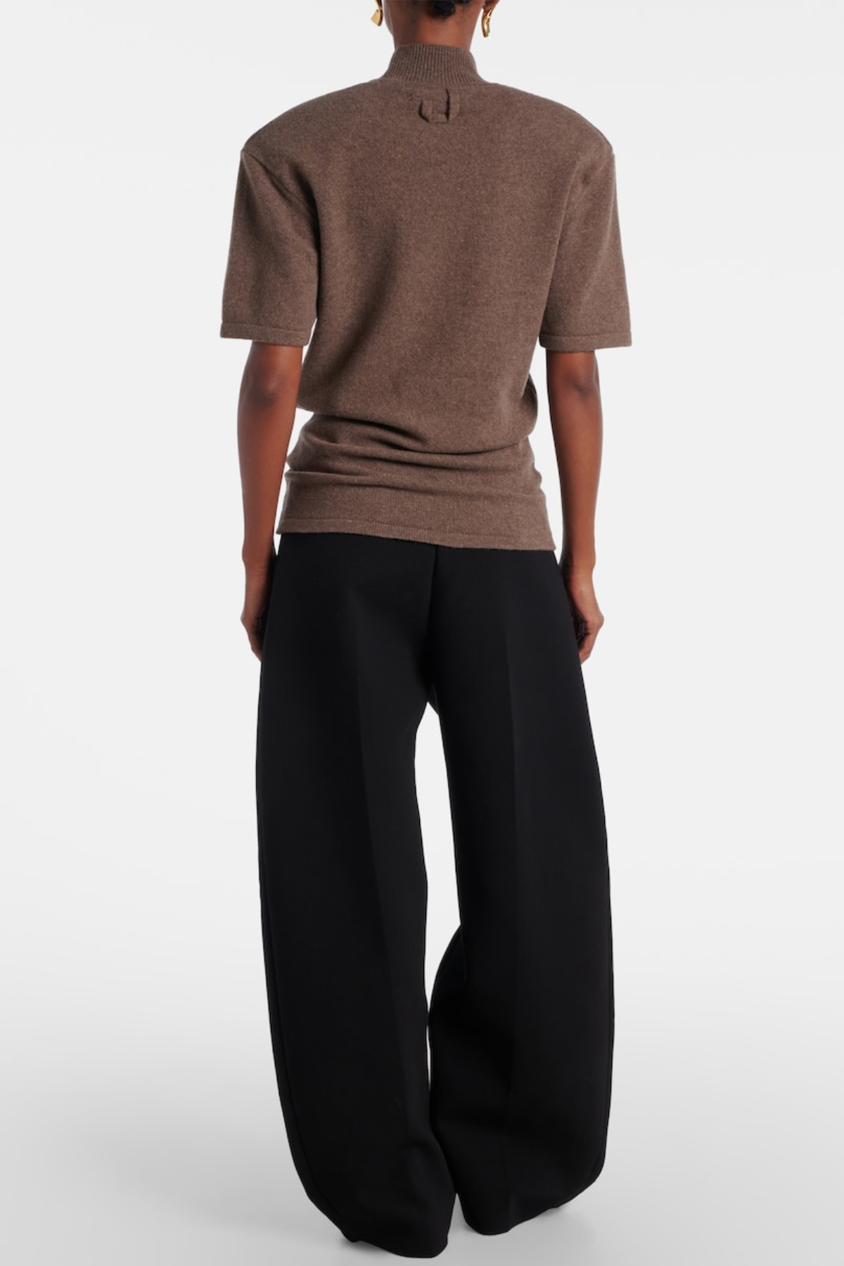 Rokuro Wool Sweater - Brown