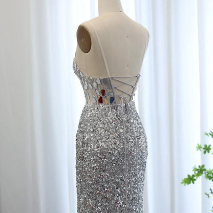 Sequin Mermaid Prom Dress