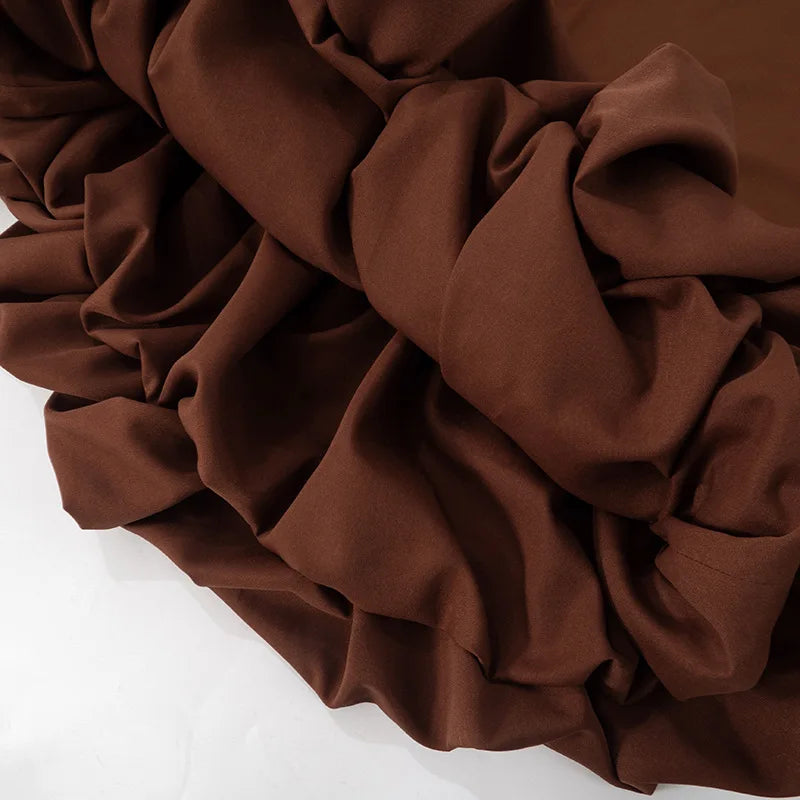 Long Sleeve Turtleneck Bud Mini Dress