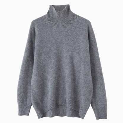 Cashmere Turtleneck Sweater | Relaxed Fit | Maison Collection
