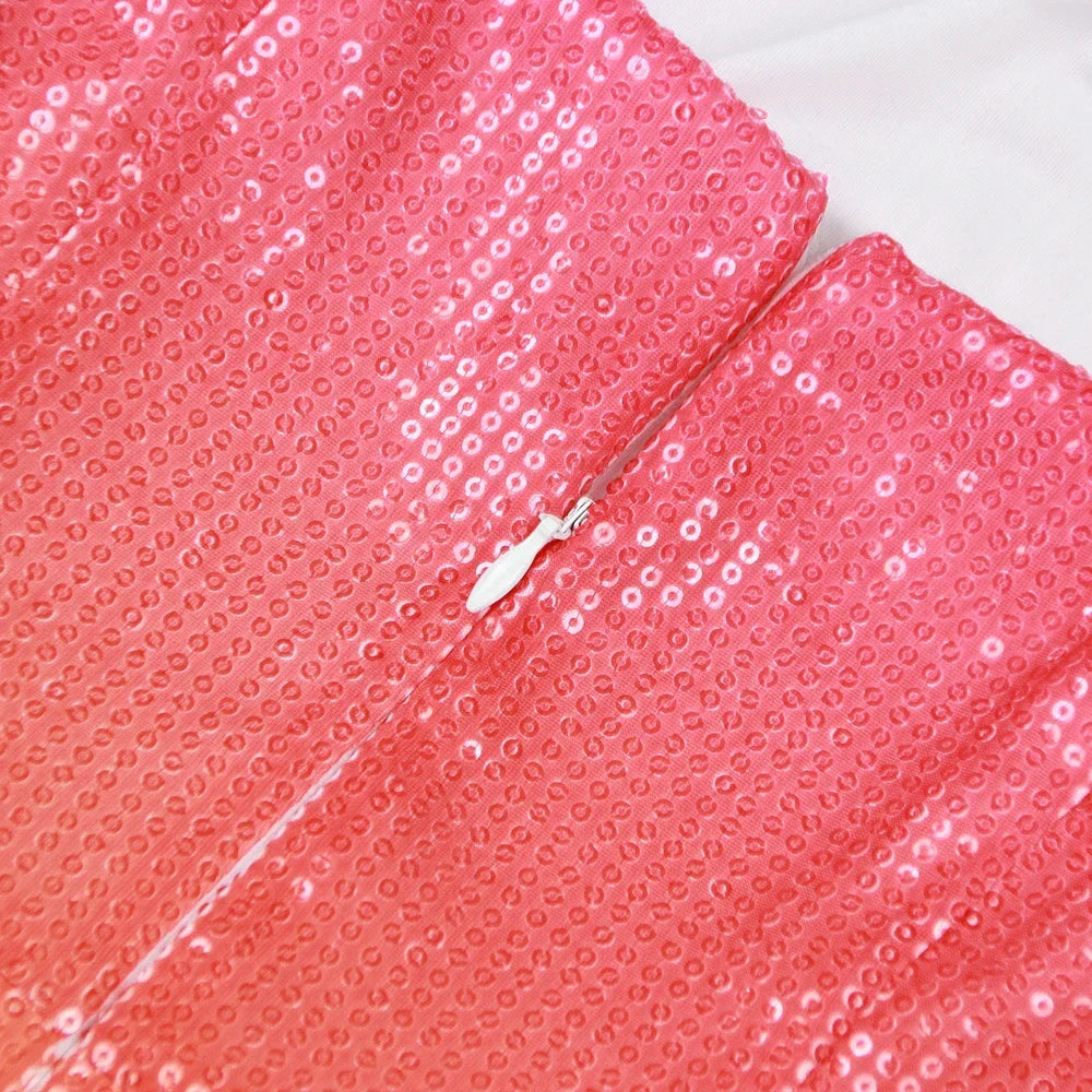 Sequin Ombre Mini Dress