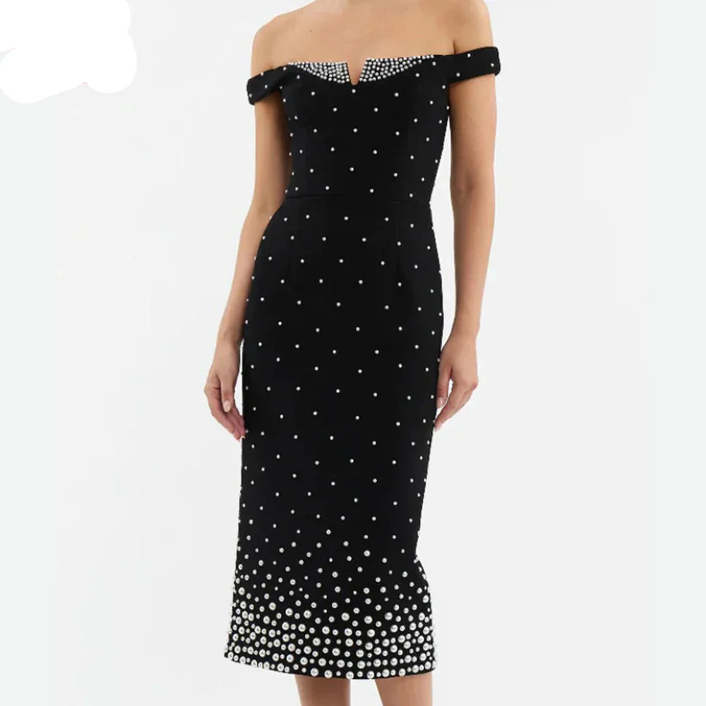 Pearl One Shoulder Dress