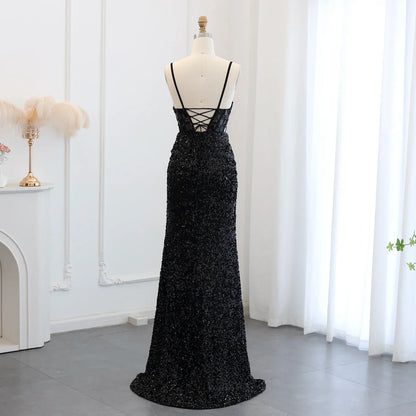 Sequin Mermaid Prom Dress