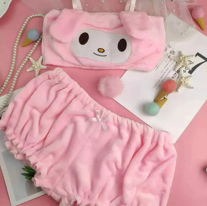 Sanrio Ears Lingerie Pajamas Set