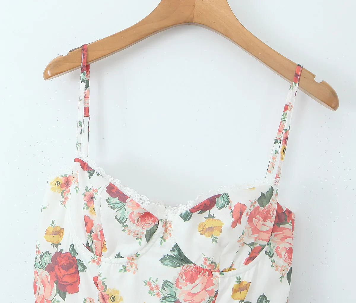 Floral Corset Mini Dress