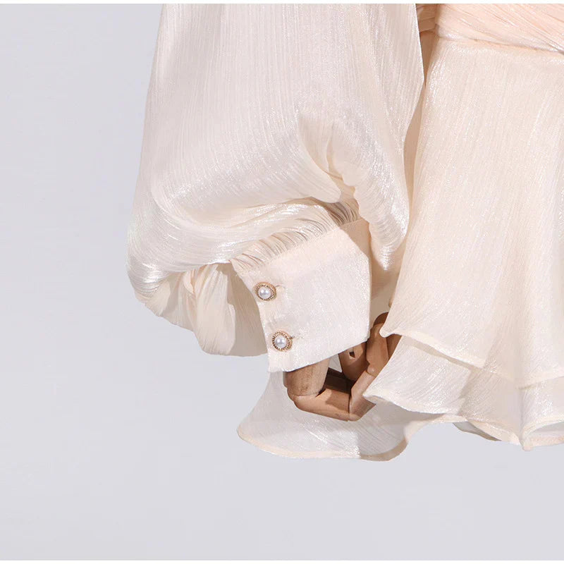 Elegant V-Neck Lace-Up  Summer Style Mini Dress