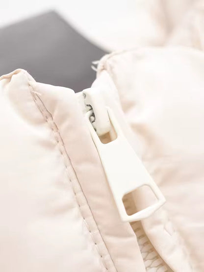 Short Padded Jacket | Hooded Design | Lightweight Winter Warmth