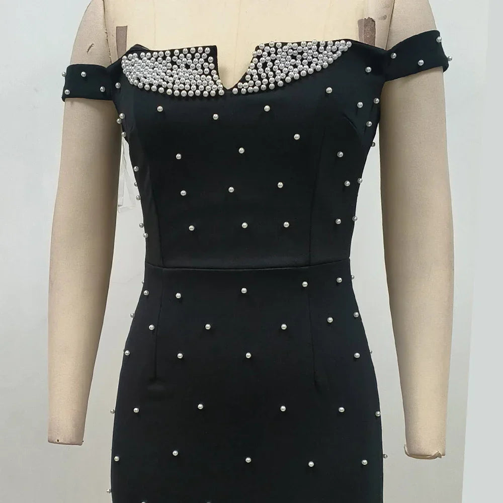 Pearl One Shoulder Dress